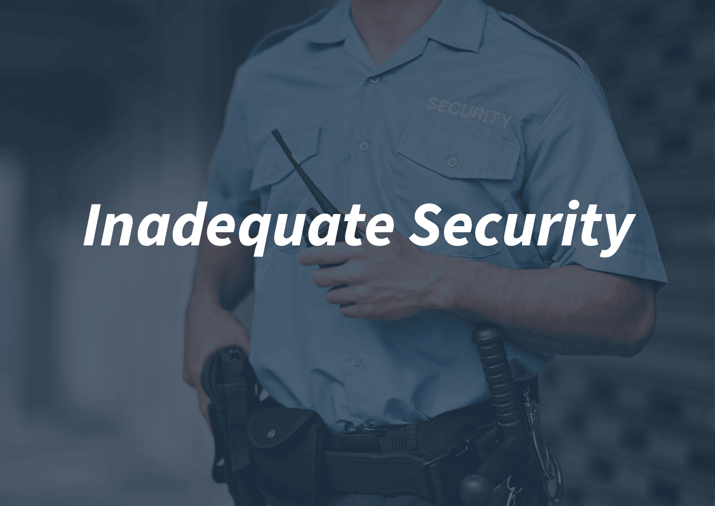 Inadequate Security